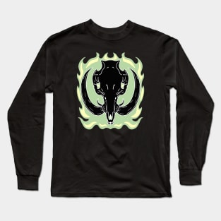 Phantasmal Boar Skull Long Sleeve T-Shirt